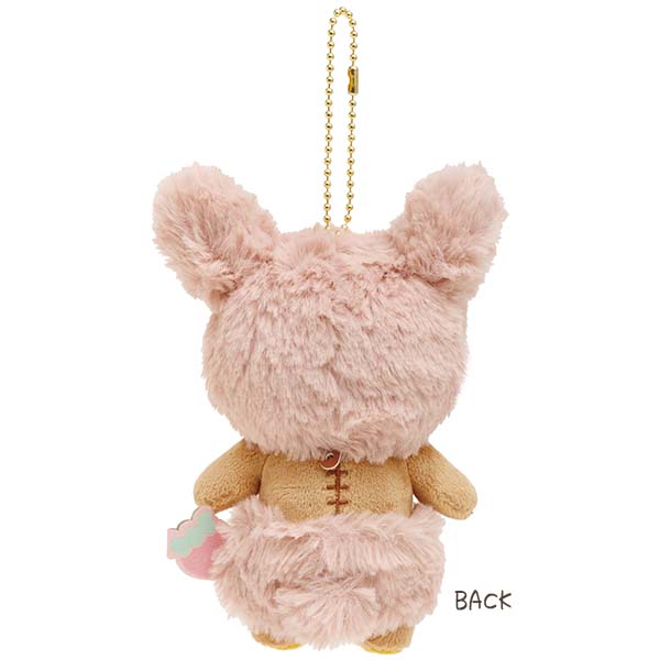 Rilakkuma "Korilakkuma's Strawberry Day" Plush Keychain