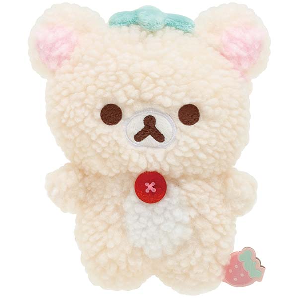 Rilakkuma "Korilakkuma's Strawberry Day" Plush Coin Case