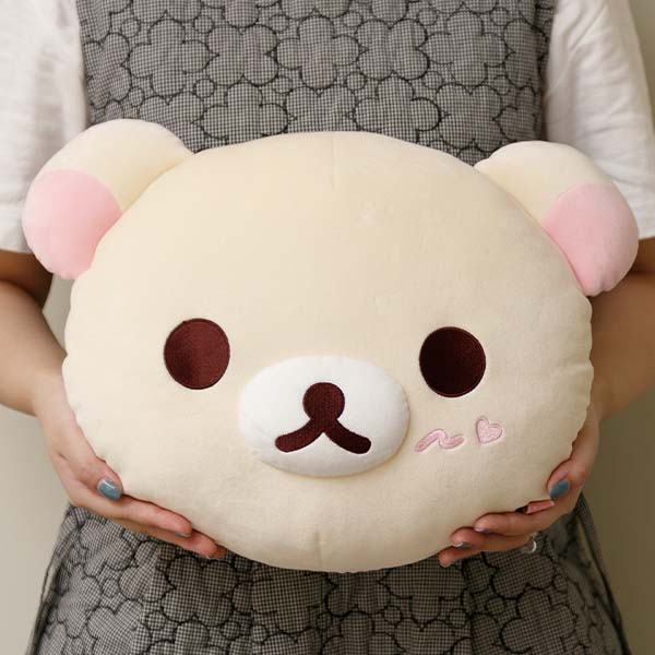 Rilakkuma "Korilakkuma's Strawberry Life" Super Mochi Mochi Cushion