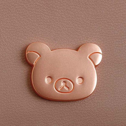 Rilakkuma Office Goods ID Card Holder with Reel