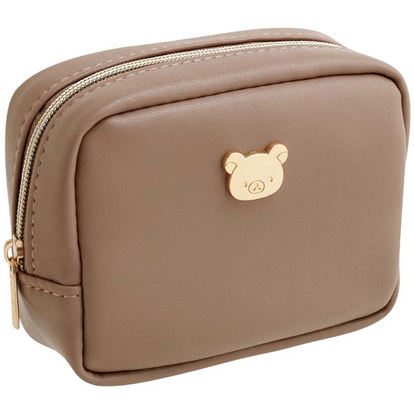 Rilakkuma Office Goods Pouch with Heart Mirror