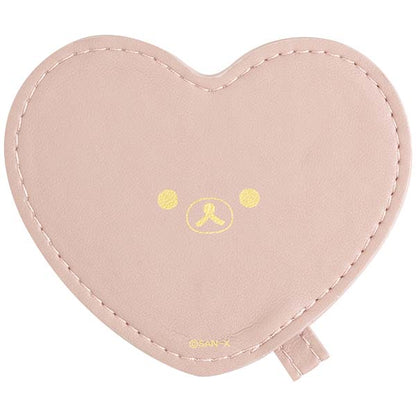 Rilakkuma Office Goods Pouch with Heart Mirror