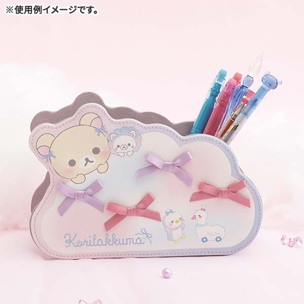 Rilakkuma "Swirling Cotton Candy Sky" Multi-Pen Stand