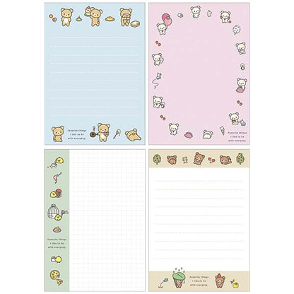 Basic Rilakkuma "Favorite Things" Memo Pad