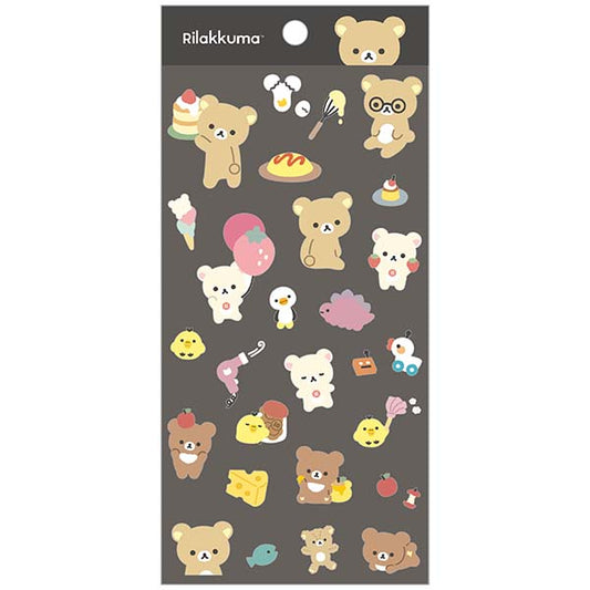 Basic Rilakkuma "Favorite Things" Sticker Sheet