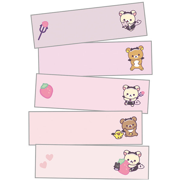 Rilakkuma "Korilakkuma's Little Devil Mood" Index Sticky Notes