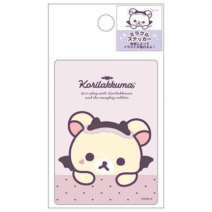 Rilakkuma "Korilakkuma's Little Devil Mood" Miracle Sticker