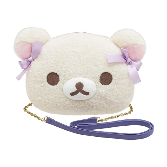 Rilakkuma "Swirling Cotton Candy Sky" Plush Multi-Pouchette