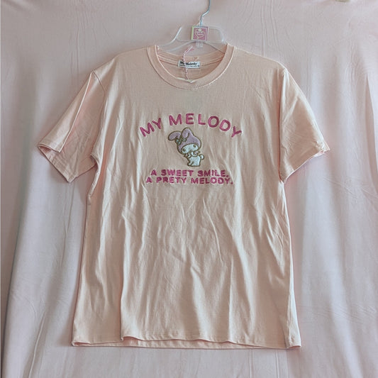 Embroidered Sanrio My Melody T-Shirt