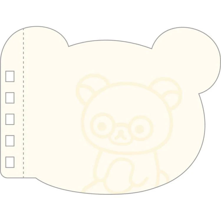 Basic Rilakkuma "Favorite Things" Die-cut SP Memo Pad