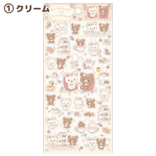 Korikogu's Flower Tea Time Sticker Sheet