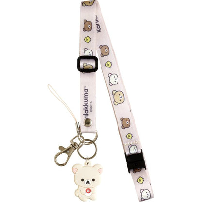 San-X Characters Neck Strap Lanyard (Rilakkuma & Sumikko Gurashi)