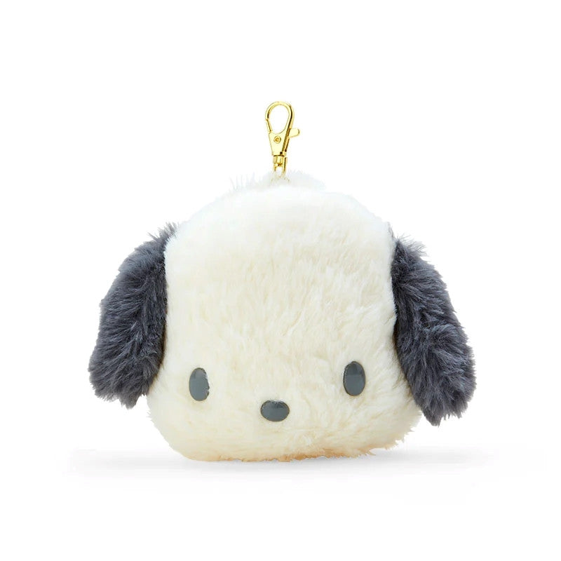 Sanrio Characters Fluffy Face Pass Case