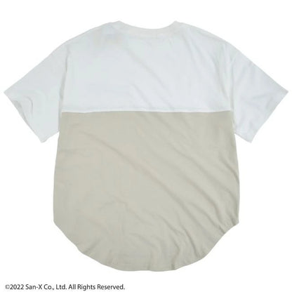 Rilakkuma Embroidered Two-Tone Pocket Shirt