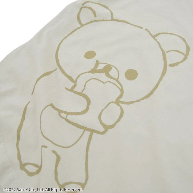 Rilakkuma Embroidered Two-Tone Pocket Shirt