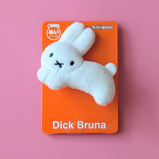 Miffy Bunny Plush Badge