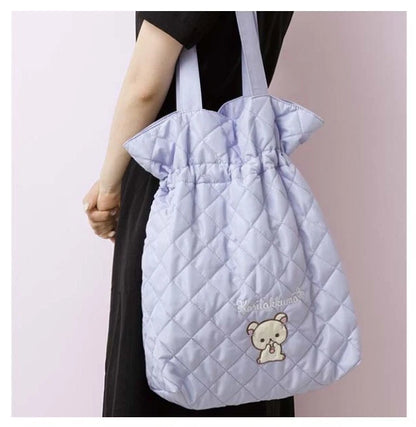 Rilakkuma "Swirling Cotton Candy Sky" Tote Bag