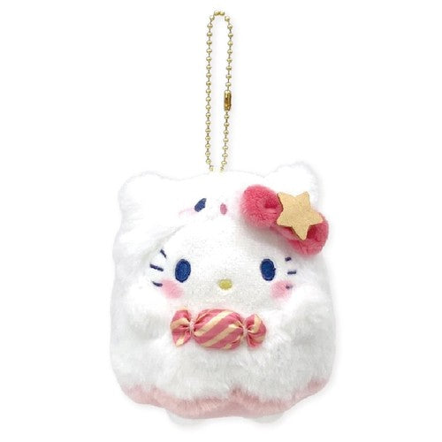 Sanrio Hello Kitty Candy Ghost Plush Keychain