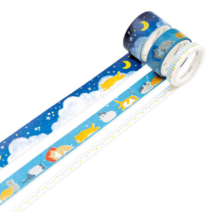 Sleepy Cat Washi Tapes